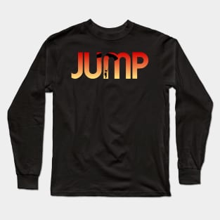 Jump Skydiving Base Jumping Design Skydivers Long Sleeve T-Shirt